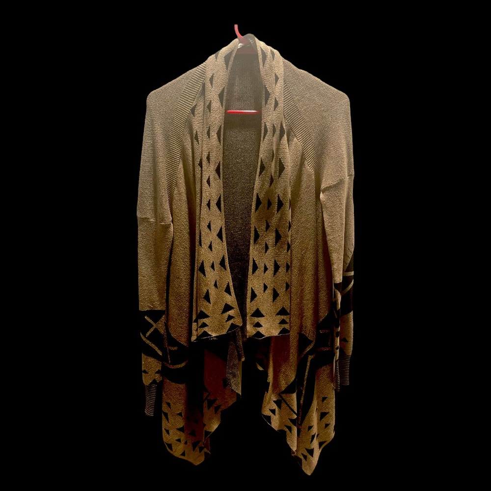Brown cardigan